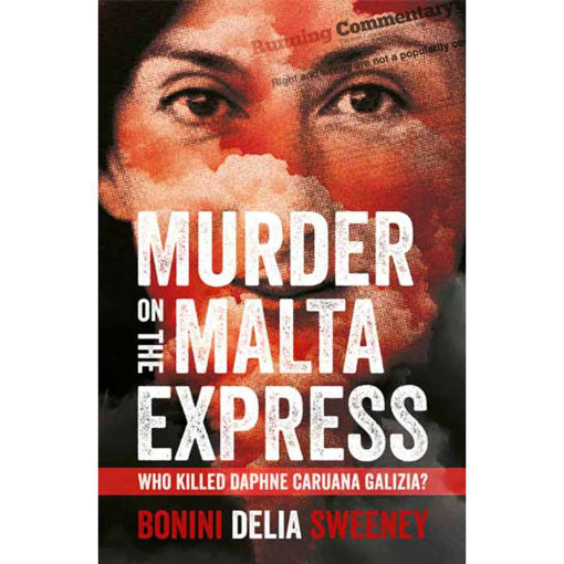 Picture of MURDER ON THE MALTA EXPRESS BOOK - BONNI DELIA SWEENEY